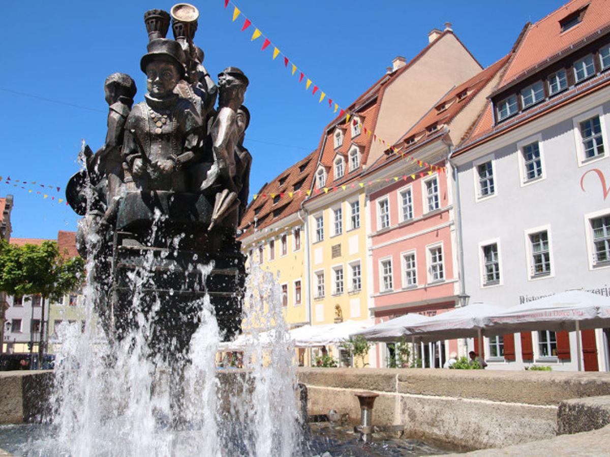 Cosy Apartment With In Pirna With Private Terrace Exterior foto